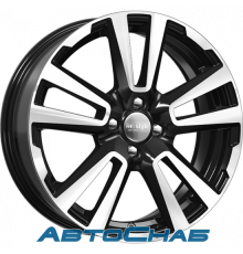 Диск iFree 6.5x17 4x100 ET43 D60.1 Original Lada Vesta Cross (КС874) Алмаз черный